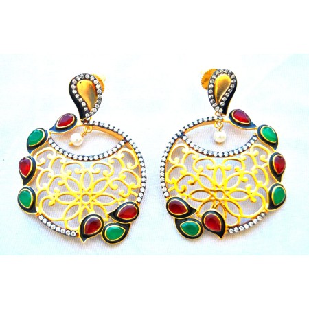 Traditional Gold Earrings